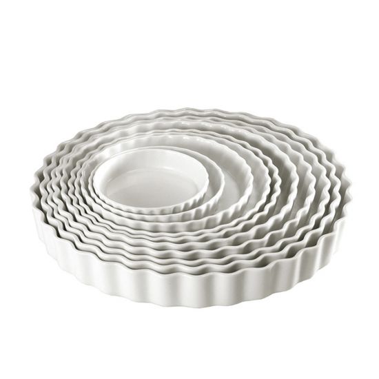 ROUND FLAN DISH NO.6 22CM/3CM CC 34280321BL