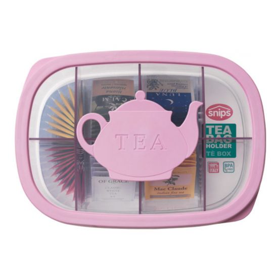 **TEA BAG HOLDER 3L PINK Pack Of 2 CC 56000174