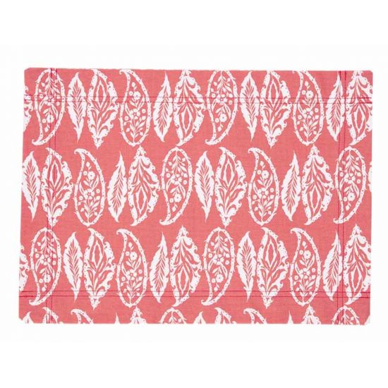 PLACEMAT CORAL LEAF 42X30CM Pack Of 2 CC 811007